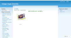 Desktop Screenshot of anglocolombiano.wordpress.com