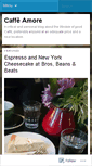 Mobile Screenshot of caffeamore.wordpress.com
