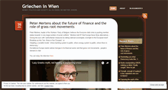 Desktop Screenshot of griecheninwien.wordpress.com