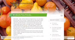 Desktop Screenshot of greenbusinessonly.wordpress.com