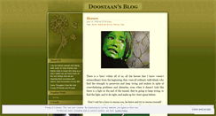 Desktop Screenshot of doostaan.wordpress.com