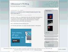 Tablet Screenshot of lilianamar.wordpress.com