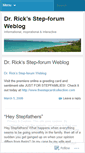 Mobile Screenshot of drricksstepforum.wordpress.com