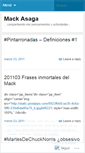 Mobile Screenshot of mackasaga.wordpress.com