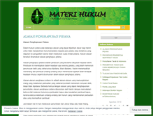 Tablet Screenshot of materihukum.wordpress.com