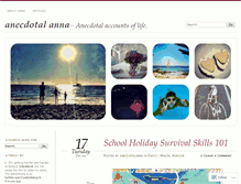 Tablet Screenshot of anecdotalanna.wordpress.com