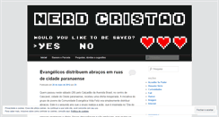 Desktop Screenshot of nerdcristao.wordpress.com