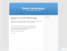 Tablet Screenshot of komenggg.wordpress.com