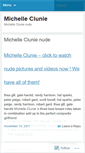 Mobile Screenshot of michelleclunie.wordpress.com