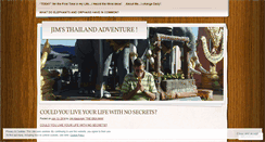 Desktop Screenshot of jimsthailandadventure.wordpress.com