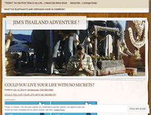 Tablet Screenshot of jimsthailandadventure.wordpress.com
