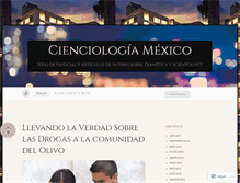 Tablet Screenshot of cienciologiamexico.wordpress.com