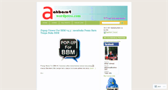 Desktop Screenshot of akbarn4.wordpress.com