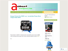 Tablet Screenshot of akbarn4.wordpress.com