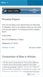 Mobile Screenshot of nhsmun2010press.wordpress.com