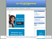 Tablet Screenshot of larsoldaesperanca.wordpress.com