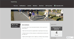 Desktop Screenshot of danontherunblog.wordpress.com