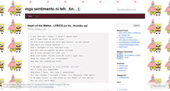 Desktop Screenshot of ilarbnursextin.wordpress.com