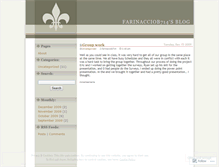 Tablet Screenshot of farinacciob714.wordpress.com