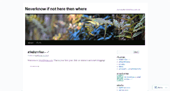 Desktop Screenshot of aaaahh349.wordpress.com
