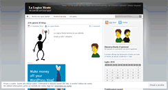 Desktop Screenshot of lalogicamente.wordpress.com