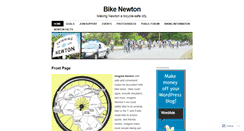 Desktop Screenshot of bikenewton.wordpress.com