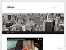 Tablet Screenshot of batudap.wordpress.com