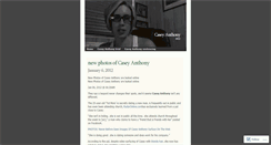 Desktop Screenshot of caseyanthony2012.wordpress.com