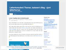 Tablet Screenshot of latterkonsulent.wordpress.com