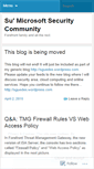 Mobile Screenshot of mssecurity.wordpress.com