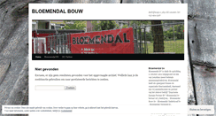 Desktop Screenshot of bloemendalbouw.wordpress.com