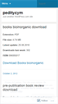 Mobile Screenshot of peditycym.wordpress.com