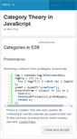 Mobile Screenshot of jscategory.wordpress.com