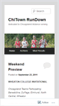 Mobile Screenshot of chitownrundown.wordpress.com
