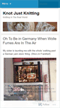 Mobile Screenshot of jknitsmith.wordpress.com