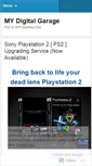 Mobile Screenshot of mydigitalgarage.wordpress.com