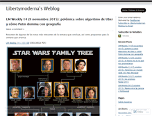 Tablet Screenshot of libertymoderna.wordpress.com