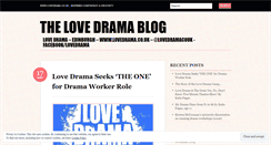 Desktop Screenshot of lovedramablog.wordpress.com