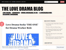 Tablet Screenshot of lovedramablog.wordpress.com