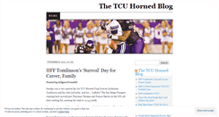 Desktop Screenshot of hornedblog.wordpress.com