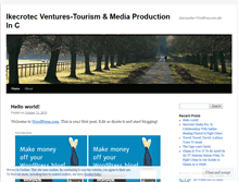 Tablet Screenshot of ikecrotec.wordpress.com