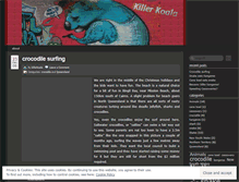 Tablet Screenshot of killerkoala.wordpress.com
