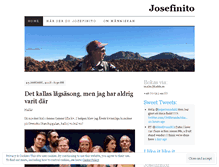 Tablet Screenshot of josefinito.wordpress.com