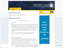 Tablet Screenshot of bridesmaidcookiesfobm.wordpress.com