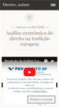 Mobile Screenshot of direitovolver.wordpress.com