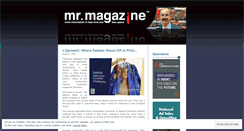 Desktop Screenshot of mrmagazine.wordpress.com