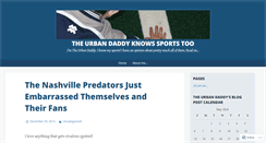 Desktop Screenshot of daddyknowssports.wordpress.com