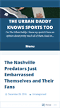 Mobile Screenshot of daddyknowssports.wordpress.com