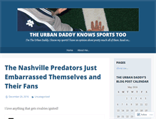 Tablet Screenshot of daddyknowssports.wordpress.com