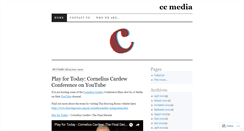 Desktop Screenshot of ccmedia.wordpress.com